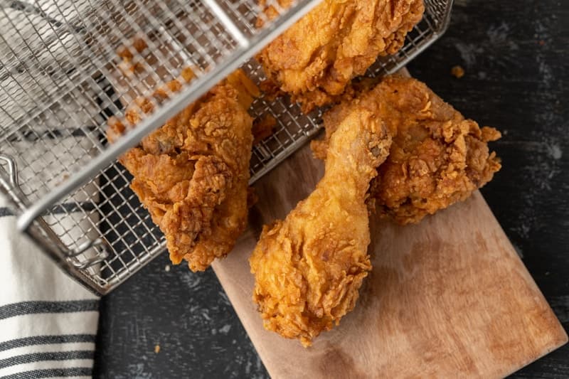 Fried chicken mockup
